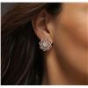 Image 6 : 14KT Rose Gold 2.48ctw Diamond Earrings
