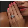 Image 5 : 14KT White Gold 1.29ctw Diamond Ring