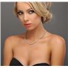 Image 5 : 14KT White Gold 5.14ctw Diamond Necklace