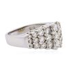 Image 4 : 18KT White Gold 1.37ctw Diamond Ring