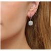 Image 1 : 14KT White Gold 1.38ctw Diamond Earrings
