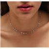 Image 2 : 14KT Yellow Gold 2.96ctw Diamond Necklace
