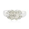 Image 1 : 14KT White Gold 0.65ctw Diamond Ring