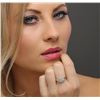 Image 3 : 14KT White Gold 0.65ctw Diamond Ring