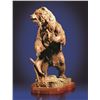 Image 1 : Lorenzo Ghiglieri's Bronze Sculpture of a Male Grizzly titled: "Provoked"