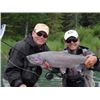 Image 1 : Kenai River Cast and Blast - 1 Day Fishing for Silver Salmon, Trophy Rainbow and Duck Hunting for 2 