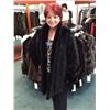 Image 1 : Beautiful Sheared Mink and Lamb Leather Fur Coat by David Green Master Furrier