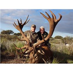 Argentina 5 Day Hunt for 2 Hunters with 2 Red Stag Included for Each Hunter