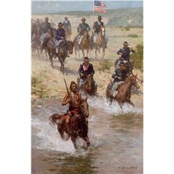 Crow Scout, US 7th Calvary 1876