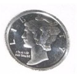 SILVER MERCURY HEAD DIME 1/10oz .999 FINE SILVER *MS HIGH GRADE*!! MERCURY HEAD CAME OUT OF SAFE BOX