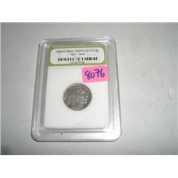 1929 BUFFALO NICKEL *CERTIFIED BY INTERNATIONAL NUMISMATIC BUREAU* NICE EARLY FINE GRADE NICKEL!!