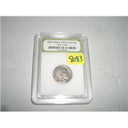 1926 BUFFALO NICKEL *CERTIFIED BY INTERNATIONAL NUMISMATIC BUREAU* NICE EARLY GOOD GRADE NICKEL!!