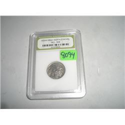 1920 BUFFALO NICKEL *CERTIFIED BY INTERNATIONAL NUMISMATIC BUREAU* NICE EARLY GOOD GRADE NICKEL!!