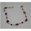 Image 1 : 14KT GOLD RUBY BRACELET