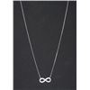Image 1 : 10KT. LADIES WHITE GOLD DIAMOND NECKLACE