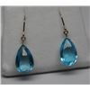 Image 1 : 10K GOLD GEMSTONE TOPAZ EARRINGS
