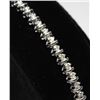 Image 3 : 14K WHITE GOLD DIAMOND TENNIS BRACELET
