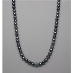 .925 SILVER PEARL NECKLACE