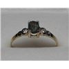 Image 1 : 14KT YELLOW GOLD ALEXANDRITE DIAMOND RING