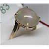 Image 2 : 10KT GOLD OPAL RING, SIZE:6