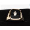 Image 1 : 14KT YELLOW GOLD DIAMOND RING