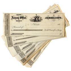 James Ott, Nevada Assay Office Receipts