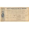 Image 1 : George Rogers early California Assay receipt