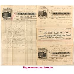 John Taylor Assay Supply Archive