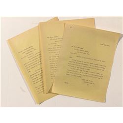 Sultana Mining Company Correspondence