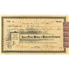 Image 1 : Santa Paula Mining & Reduction Stock Certificate, Inyo County