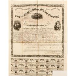 Empire Gold & Silver Mining Company Bond