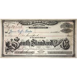 South Standard Mining Co. Stock Certificate