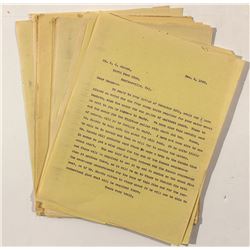 North Fork Mine Correspondence