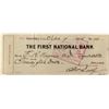Image 1 : Check for Miners Fund, New Almaden