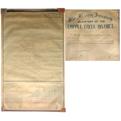 Cripple Creek Mining District Map