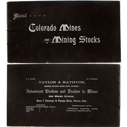 "About Colorado Mines and Mining Stocks"
