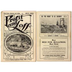 "Profit & Loss" Magazine (July 1905 Issue)