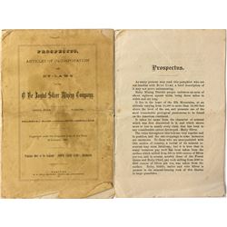O Be Joyful Silver Mining Co. Prospectus