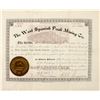 Image 1 : The West Spanish Peak Mining Company stock certificate
