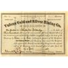 Image 1 : Vulcan Gold & Silver Mining Company Stock 1880