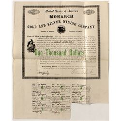Monarch Gold and Silver Mining Company bond