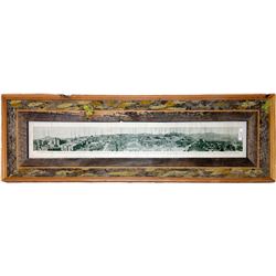 Butte Panorama, Printed, Framed