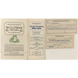 Two Bullfrog Mining Prospectuses