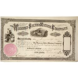 The Warren Silver Mining Company