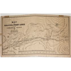 Map of the Gold Hill Front Lodes