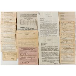 Goldfield Mining Ephemera