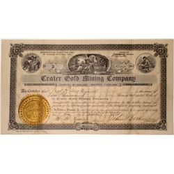 Crater Gold Mining Company Stock