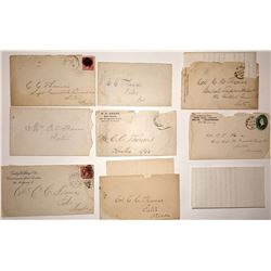 C. C. Thomas Covers w/ Letters