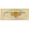 Image 1 : Gould & Curry "Buff" RN-D Check with Fair Signature
