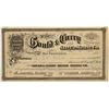 Image 1 : RARE Flood signature on Gould & Curry Silver Mining stock certificate
